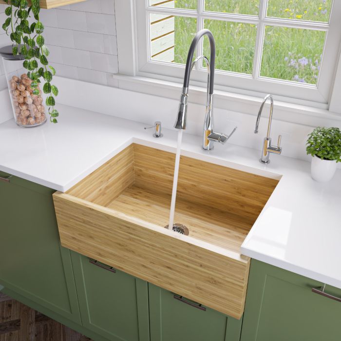 Alfi Brand Ab3021 30 Single Bowl, What Material Are Farmhouse Sinks Made Of